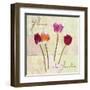 Fleurs du Jardin-Remy Dellal-Framed Art Print
