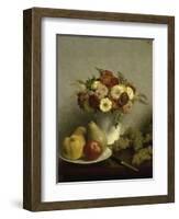 Fleurs et Fruits-Henri Fantin-Latour-Framed Giclee Print