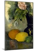 Fleurs et fruits-Paul Cézanne-Mounted Giclee Print