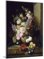 Fleurs et raisins-Antoine Chazal-Mounted Giclee Print