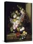 Fleurs et raisins-Antoine Chazal-Stretched Canvas