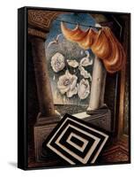 Fleurs Etranges, by Savinio Alberto (Andrea De Chirico), 1930, 20th Century-Alberto Savinio-Framed Stretched Canvas