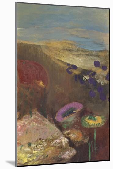 Fleurs étranges-Odilon Redon-Mounted Giclee Print