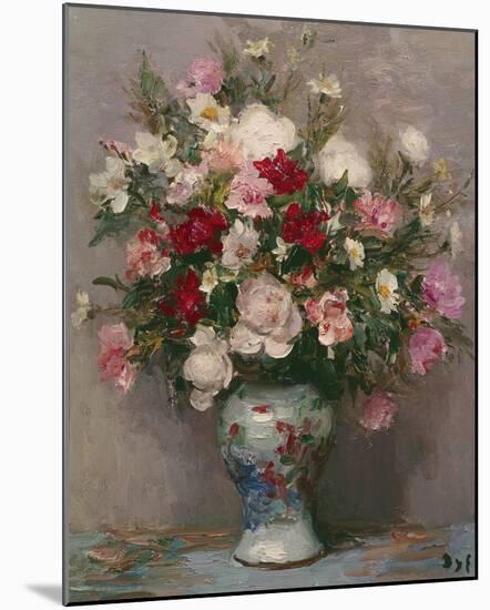 Fleurs II-Marcel Dyf-Mounted Giclee Print