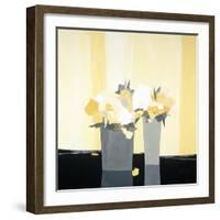 Fleurs Jaunes-Monestier-Framed Giclee Print