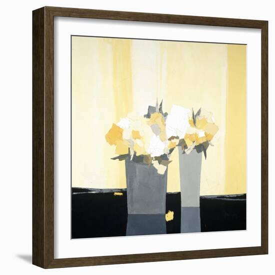 Fleurs Jaunes-Monestier-Framed Giclee Print