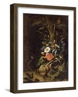 Fleurs, oiseaux, insectes et reptiles-Abraham Mignon-Framed Giclee Print