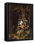 Fleurs, oiseaux, insectes et reptiles-Abraham Mignon-Framed Stretched Canvas