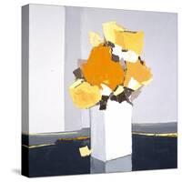 Fleurs Oranges-Monestier-Stretched Canvas