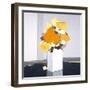 Fleurs Oranges-Monestier-Framed Premium Giclee Print