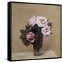 Fleurs - Roses Roses, 1886-Henri Fantin-Latour-Framed Stretched Canvas