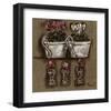 Fleurs Roses-Myriam Berthoud-Framed Art Print