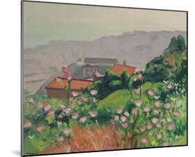 Fleurs Roses-Albert Marquet-Mounted Giclee Print