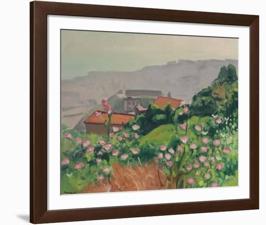 Fleurs Roses-Albert Marquet-Framed Giclee Print