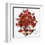 Fleurs Rouges-Christof Monnin-Framed Art Print