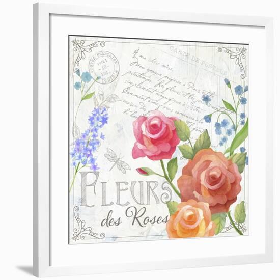 Fleurs V-Fiona Stokes-Gilbert-Framed Giclee Print