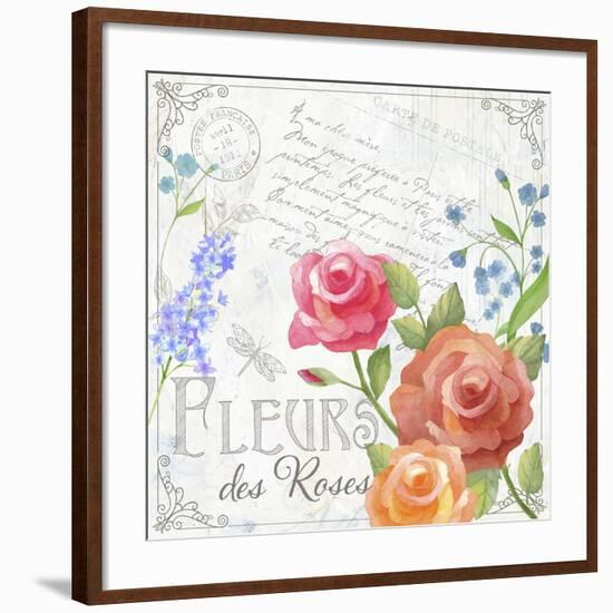 Fleurs V-Fiona Stokes-Gilbert-Framed Giclee Print