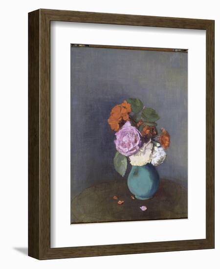 Fleurs-Odilon Redon-Framed Giclee Print