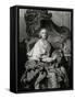 Fleury, Enthroned-Hyacinthe Rigaud-Framed Stretched Canvas