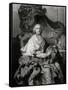 Fleury, Enthroned-Hyacinthe Rigaud-Framed Stretched Canvas