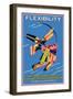 Flexibility-null-Framed Art Print