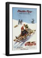 Flexible Flyer, 1900-null-Framed Giclee Print