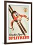 Flexible Flyer Splitkein-null-Framed Art Print