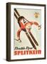 Flexible Flyer Splitkein-null-Framed Art Print