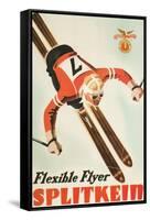 Flexible Flyer Splitkein-null-Framed Stretched Canvas