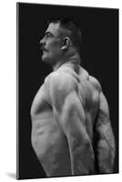 Flexing Triceps, Deltoids, and Trapezius-null-Mounted Art Print