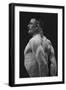 Flexing Triceps, Deltoids, and Trapezius-null-Framed Art Print