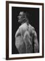 Flexing Triceps, Deltoids, and Trapezius-null-Framed Art Print