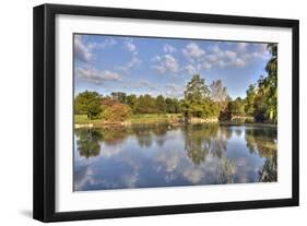 Flick Park Lake-Larry Malvin-Framed Photographic Print