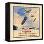 Flies are Bombs, They Spread Cholera and Disease-null-Framed Stretched Canvas