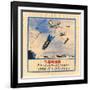 Flies are Bombs, They Spread Cholera and Disease-null-Framed Art Print