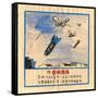 Flies are Bombs, They Spread Cholera and Disease-null-Framed Stretched Canvas