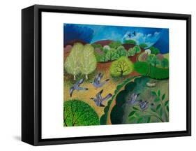 Flight, 2009-Lisa Graa Jensen-Framed Stretched Canvas