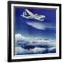 "Flight Above Clouds," August 17, 1940-Clyde H. Sunderland-Framed Giclee Print