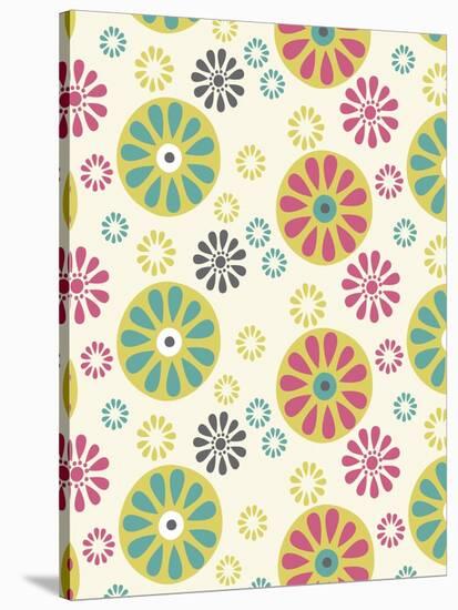 Flight and Floral Funky-Rachel Gresham-Stretched Canvas