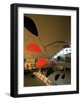 Flight by Alexander Calder in International Arrivals Terminal at New York International Airport-Dmitri Kessel-Framed Photographic Print