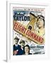 Flight Command, Walter Pidgeon, Robert Taylor, Ruth Hussey, Robert Taylor on Window Card, 1940-null-Framed Photo