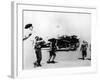 Flight Crews Waving to Kamikaze Pilot Leaving on a Mission-null-Framed Photographic Print