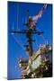 Flight Deck of the USS Kennedy Aircraft Carrier, New York City, New York-null-Mounted Photographic Print