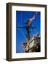 Flight Deck of the USS Kennedy Aircraft Carrier, New York City, New York-null-Framed Photographic Print