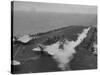 Flight Deck of the Uss Saratoga-Ed Clark-Stretched Canvas