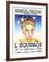 Flight Into Darkness, (aka L'equipage), French poster art, Annabella, 1935-null-Framed Art Print