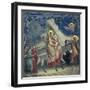 Flight into Egypt, 1303-1305-Giotto di Bondone-Framed Giclee Print