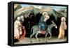 Flight into Egypt, 1423-Gentile da Fabriano-Framed Stretched Canvas