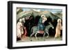 Flight into Egypt, 1423-Gentile da Fabriano-Framed Giclee Print