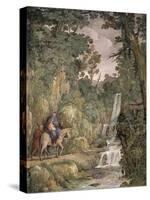 Flight into Egypt, 1621-1630-Pietro da Cortona-Stretched Canvas